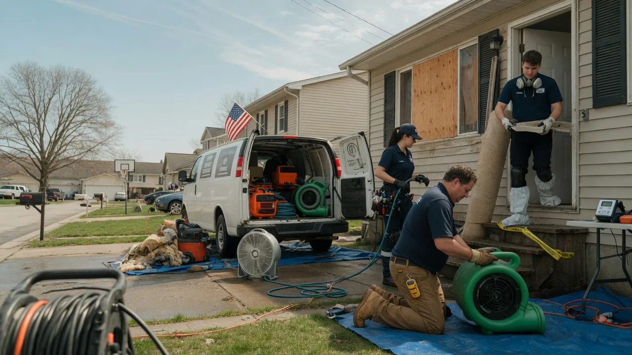 Water Damage Restoration in Youngsville, PA near me